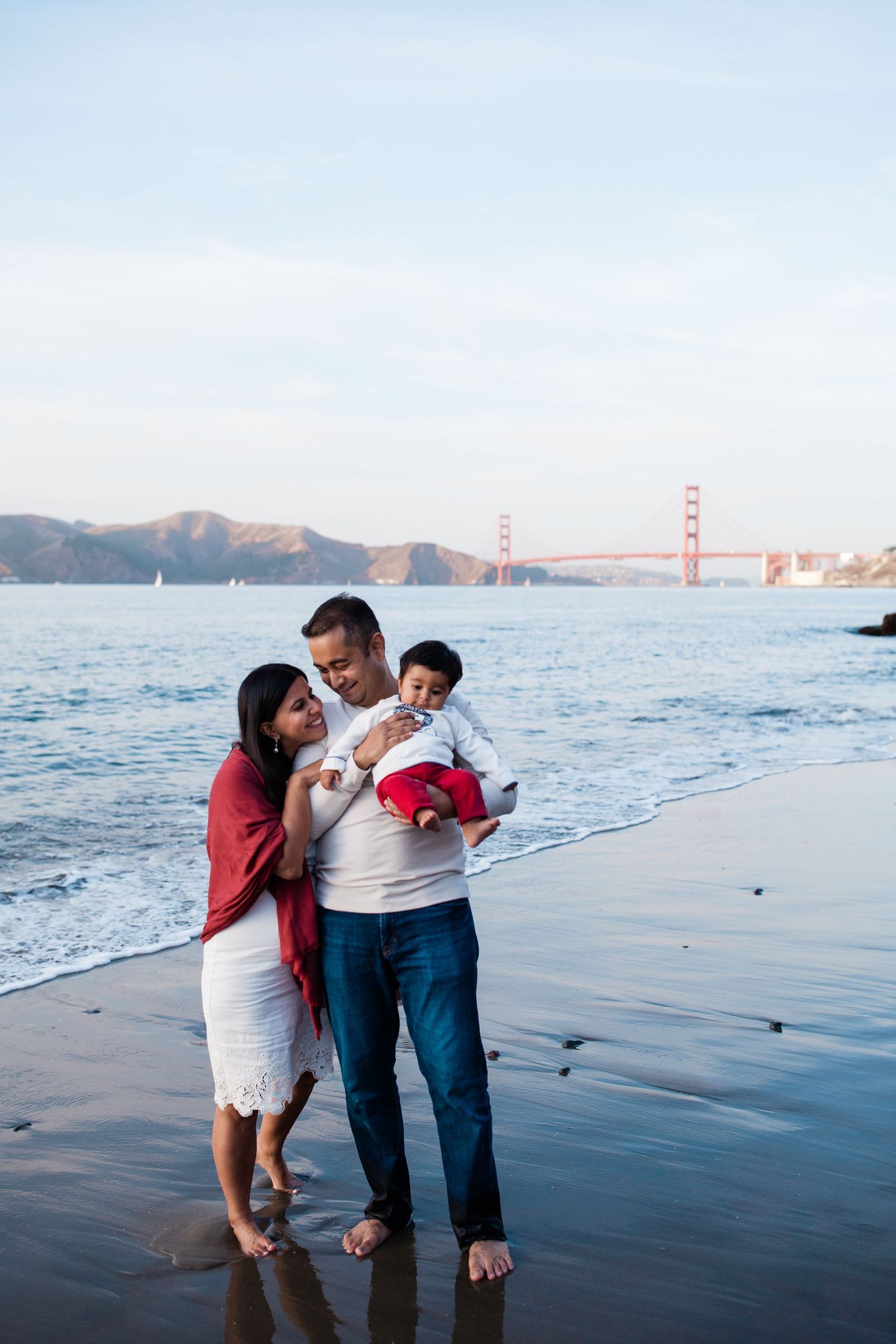 Family Session At China Beach